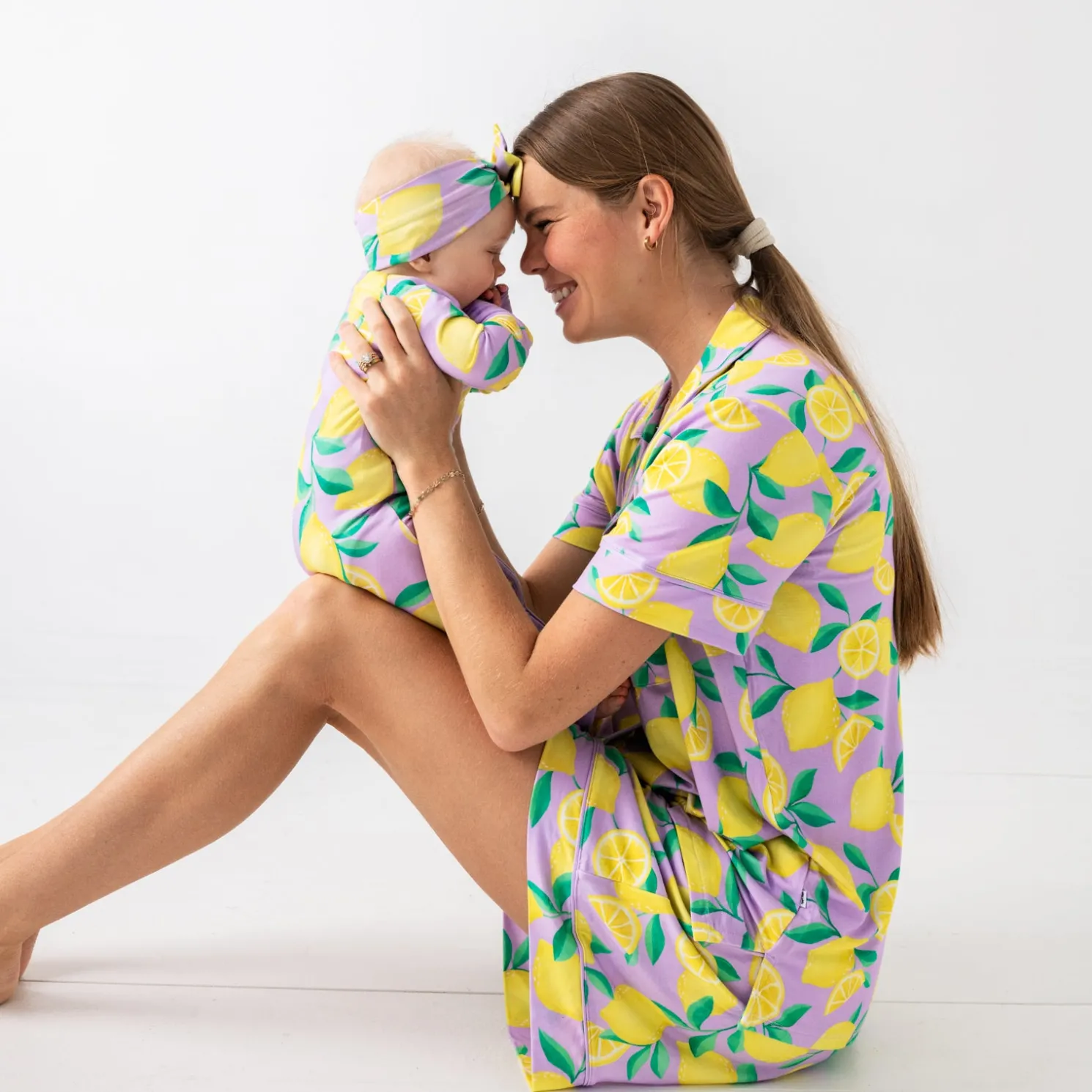 Sunny Citrus Women's Pajama Set