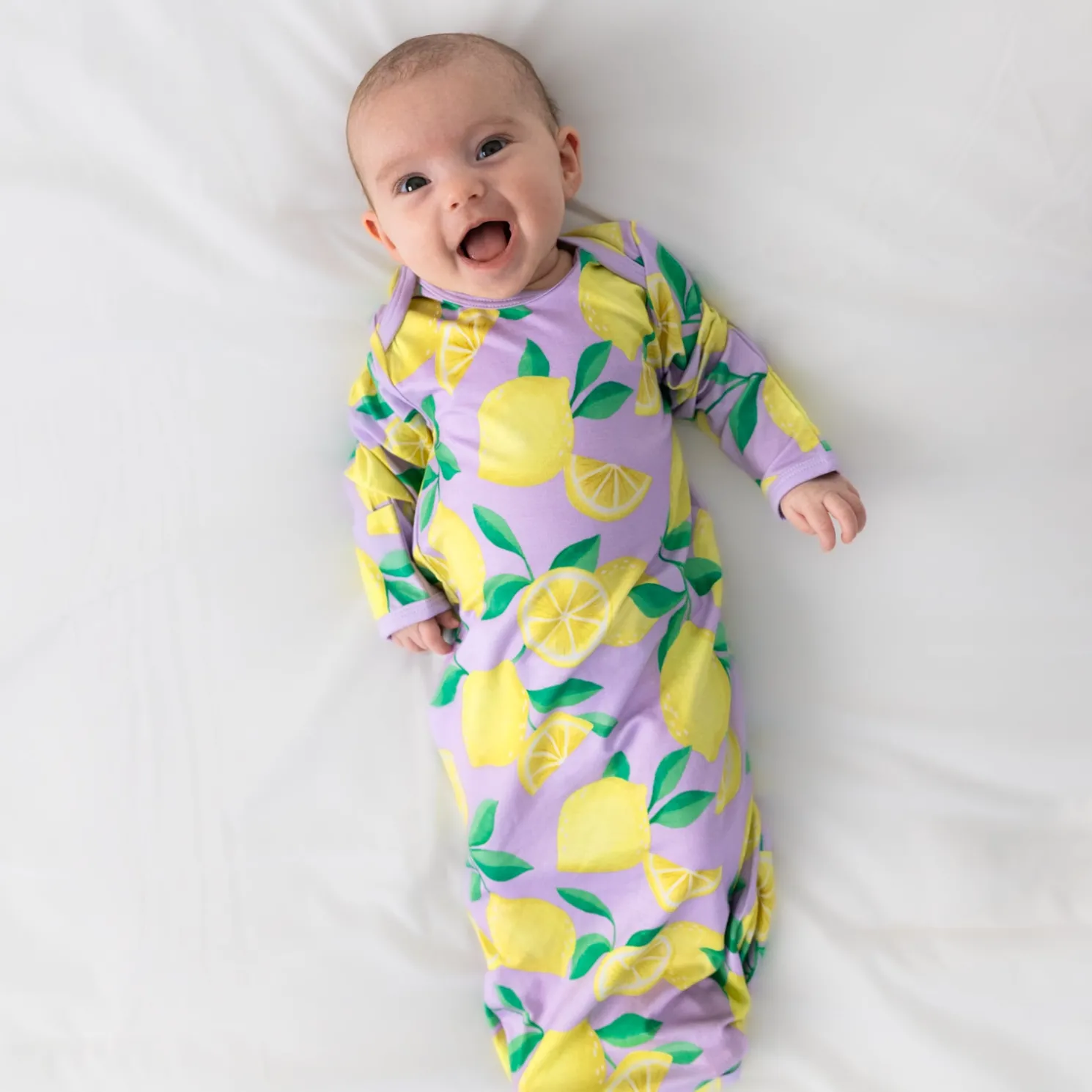 Sunny Citrus Infant Gown