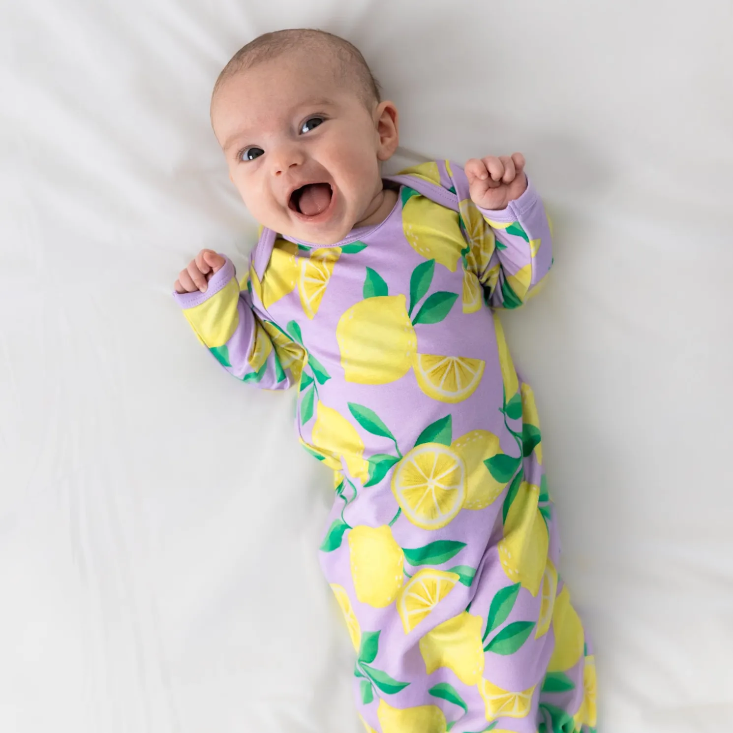Sunny Citrus Infant Gown
