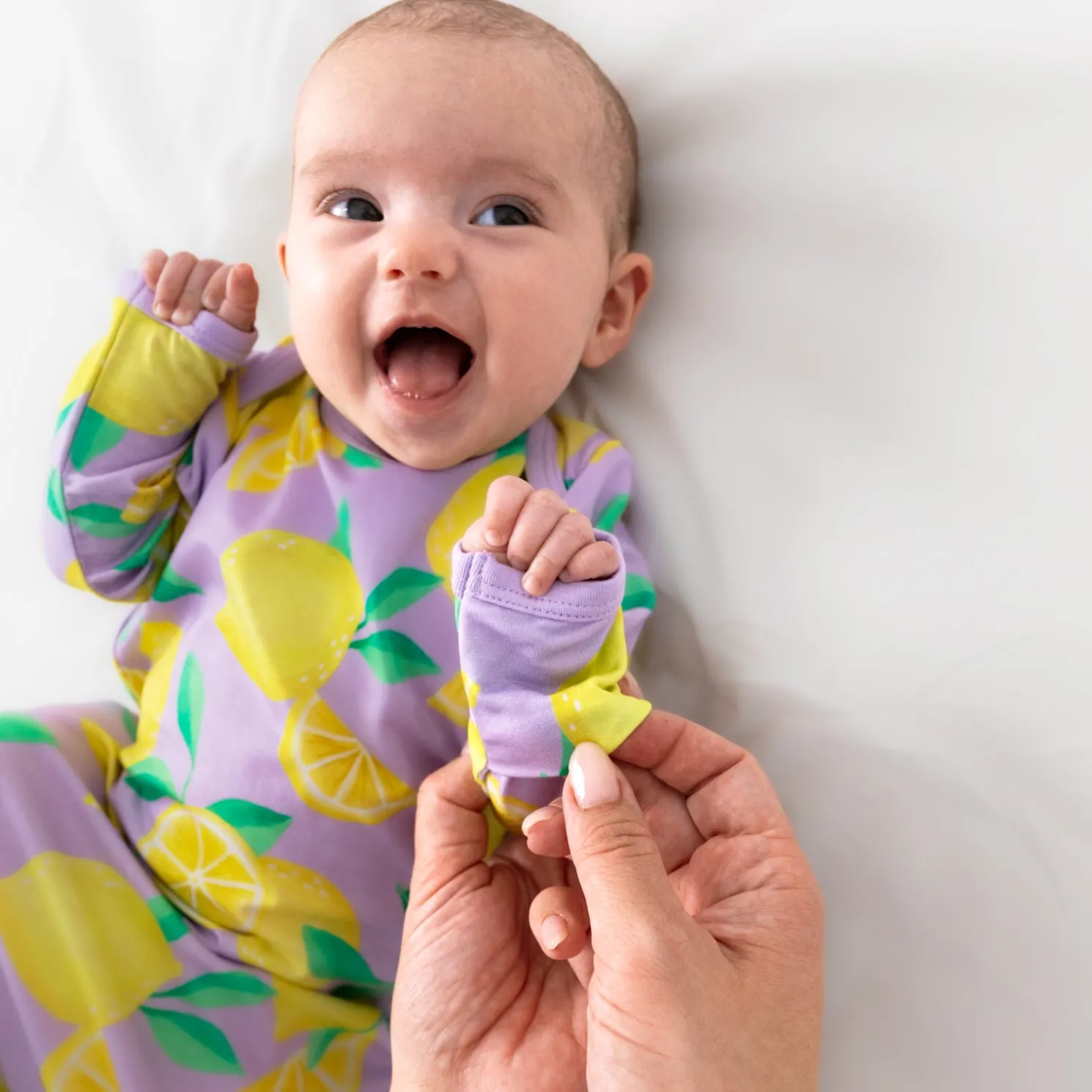 Sunny Citrus Infant Gown