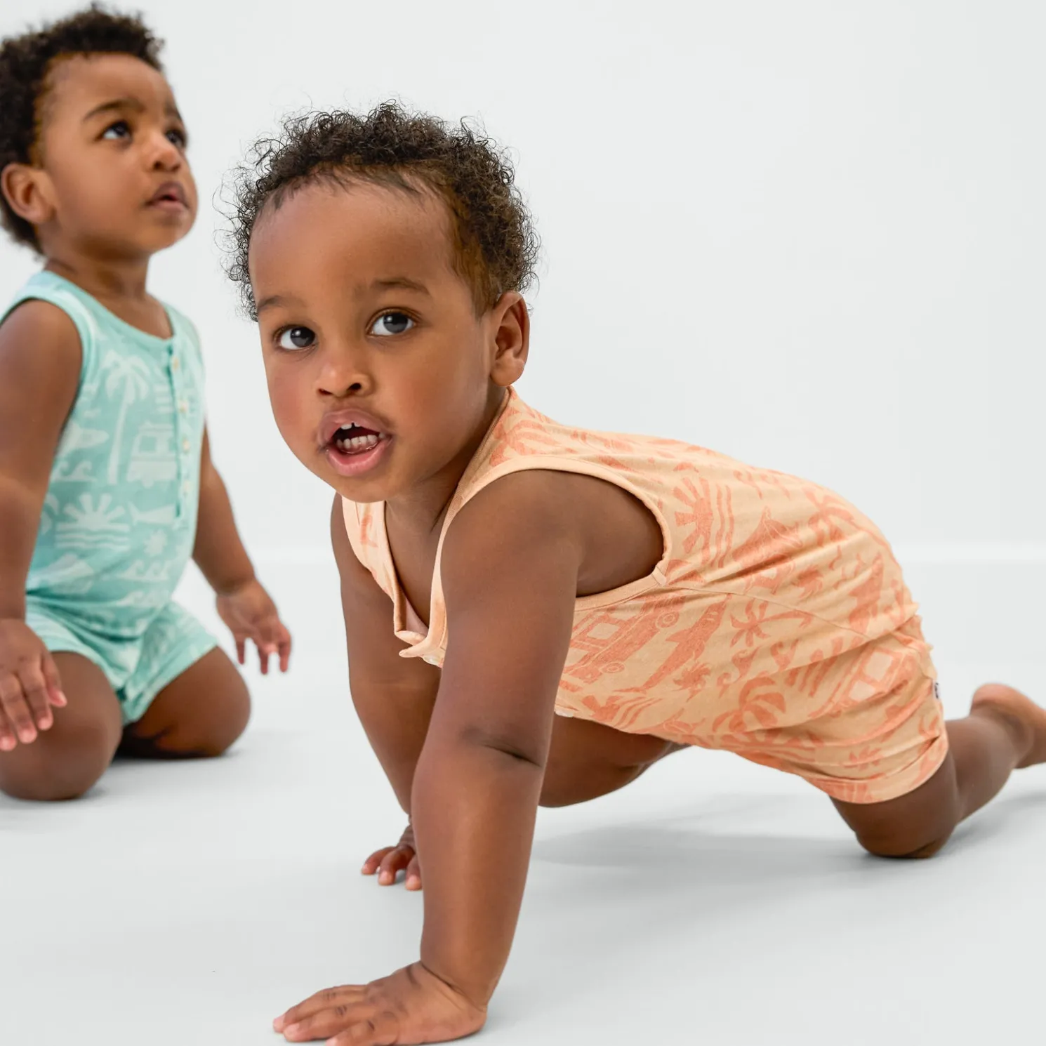 Surf Shack Henley Romper