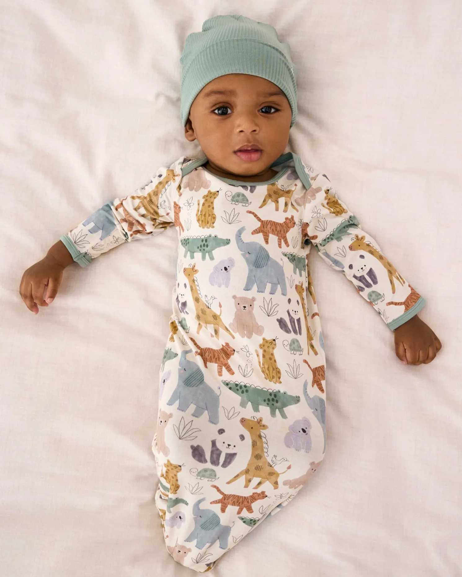 Sweet Safari Infant Gown