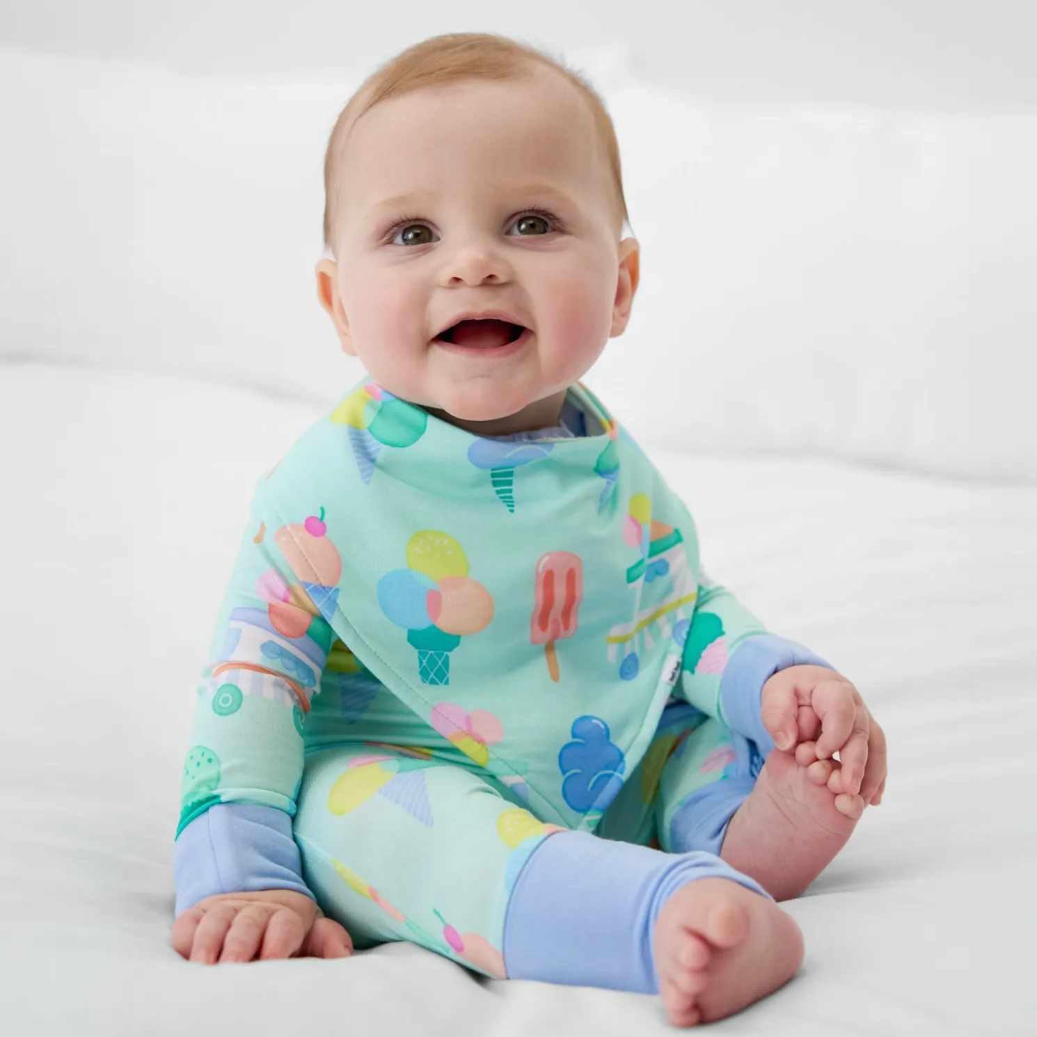 Sweet Scoops Bandana Bib