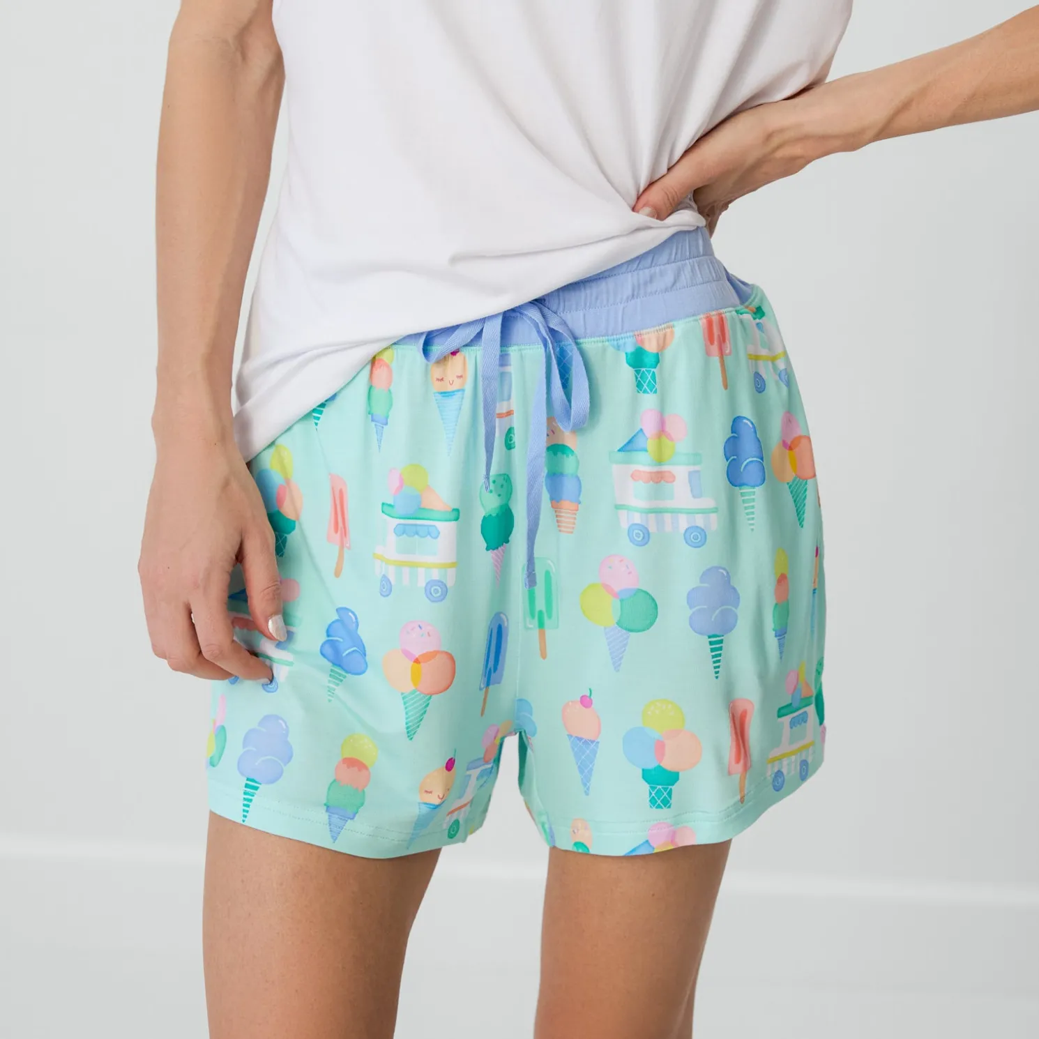 Sweet Scoops Women's Pajama Shorts