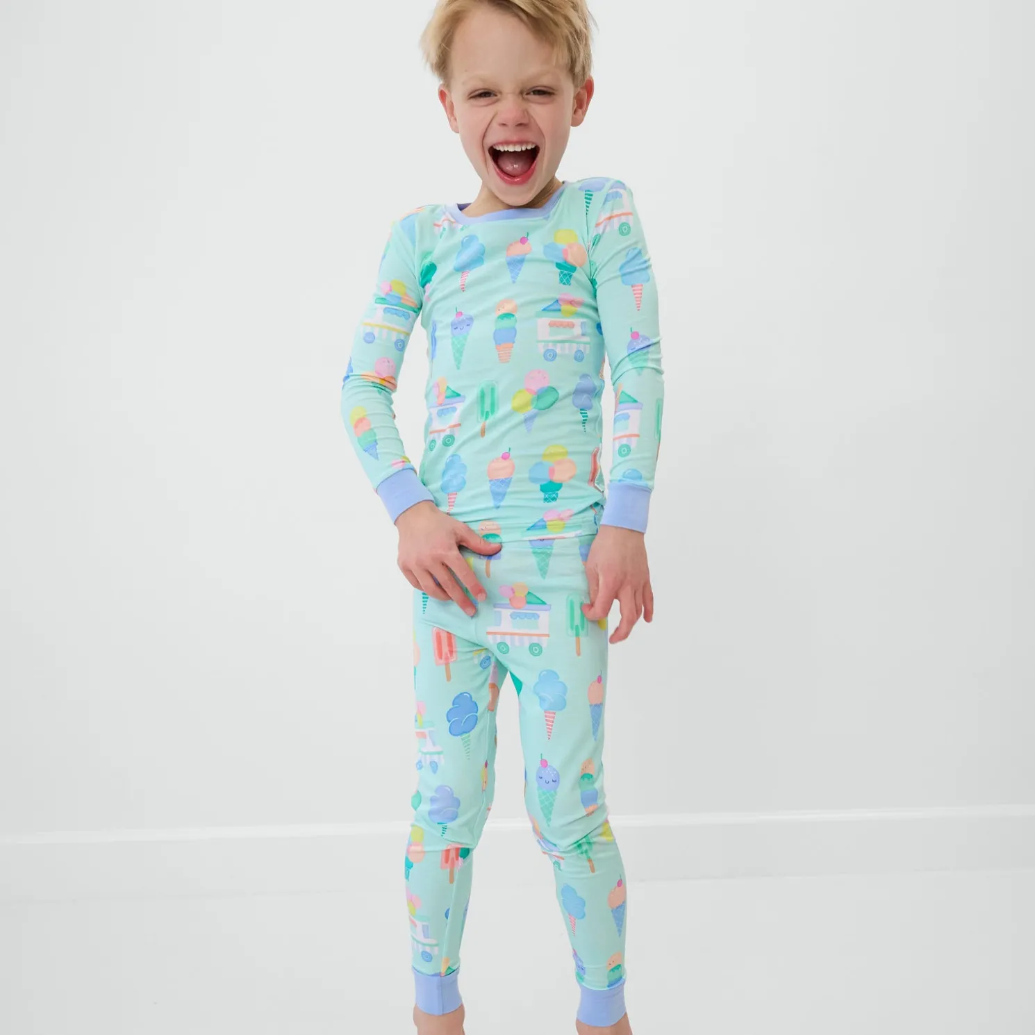 Sweet Scoops Two-Piece Pajama Set