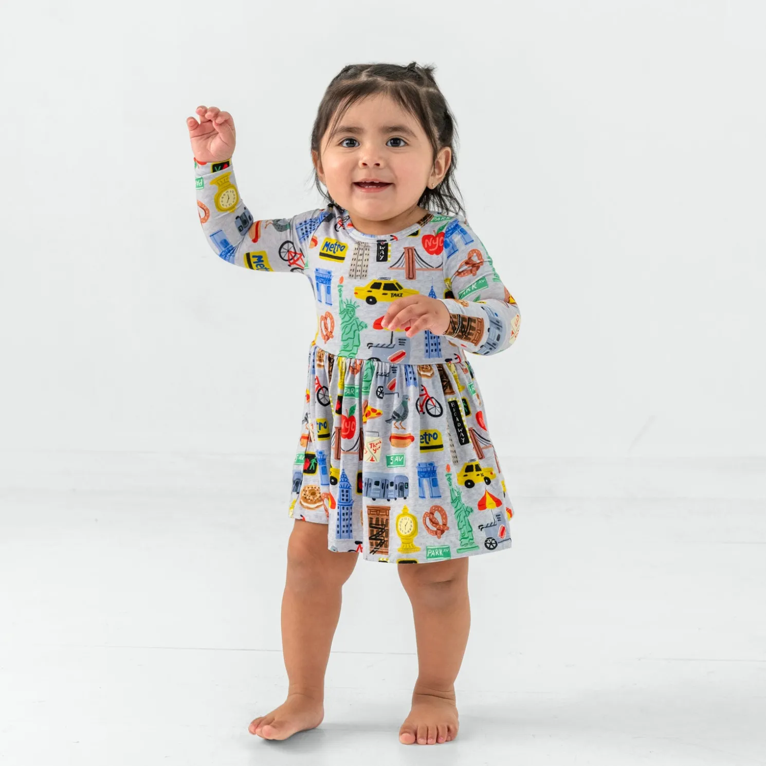 The Big Apple Skater Dress with Bodysuit