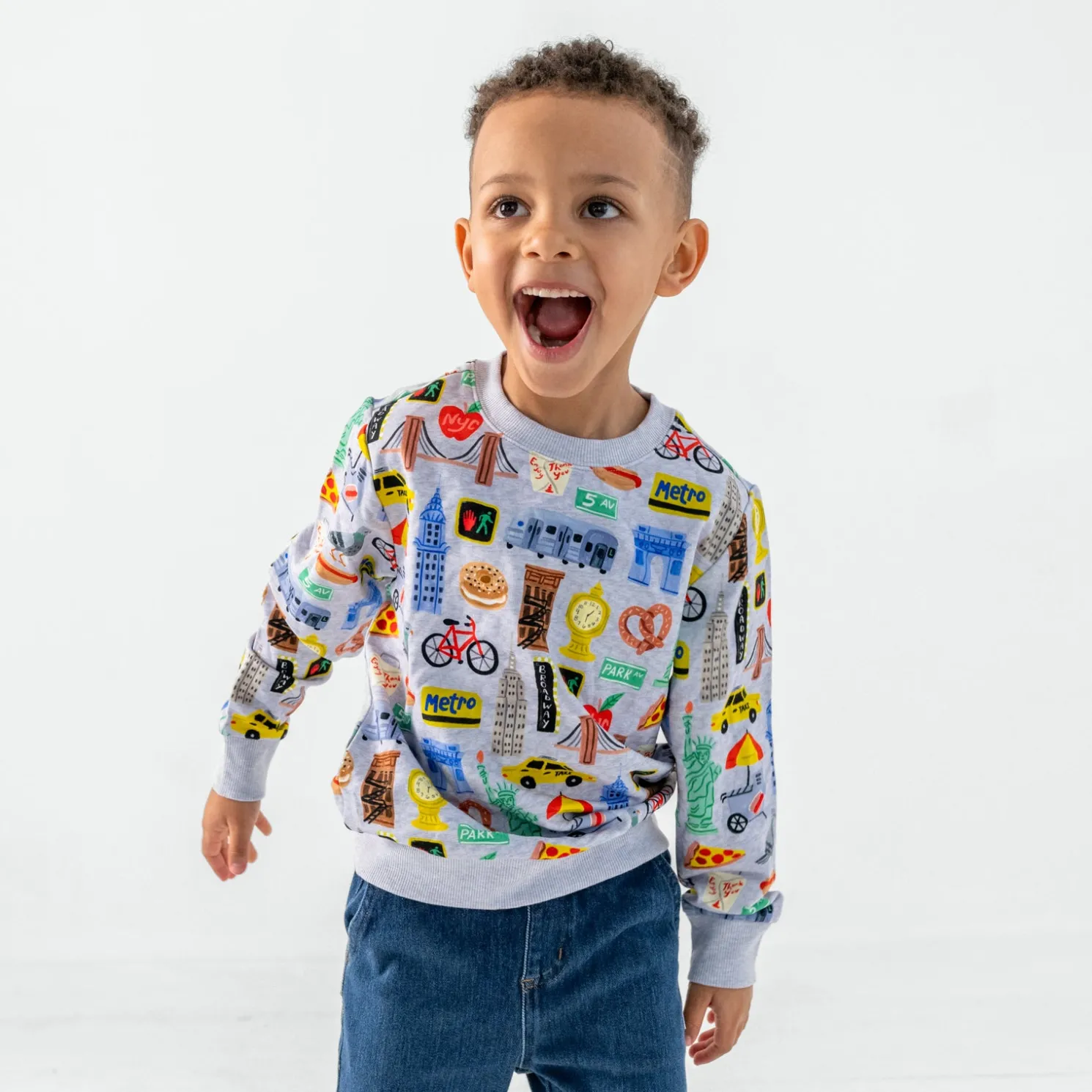 The Big Apple Crewneck Sweatshirt