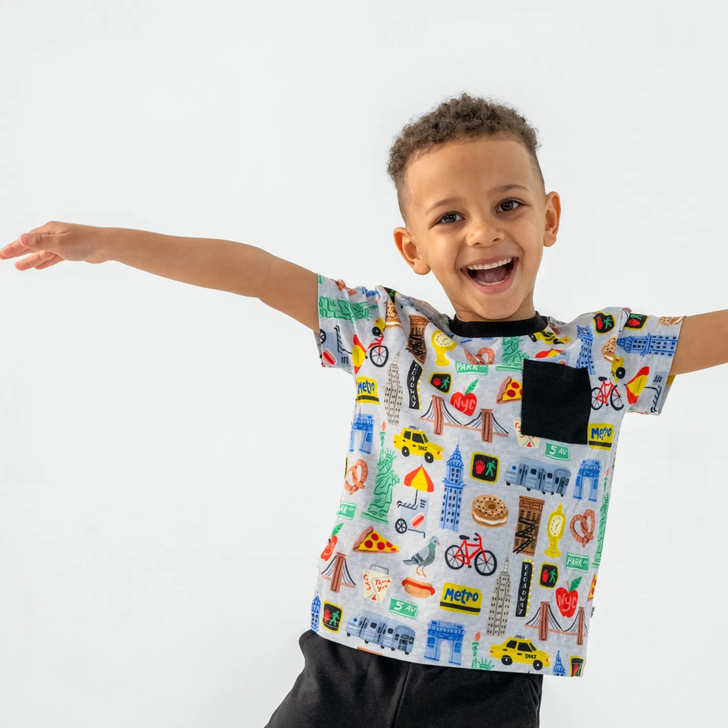 The Big Apple Relaxed Pocket Tee