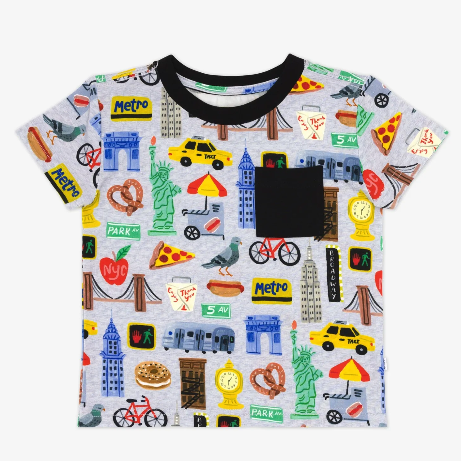 The Big Apple Relaxed Pocket Tee