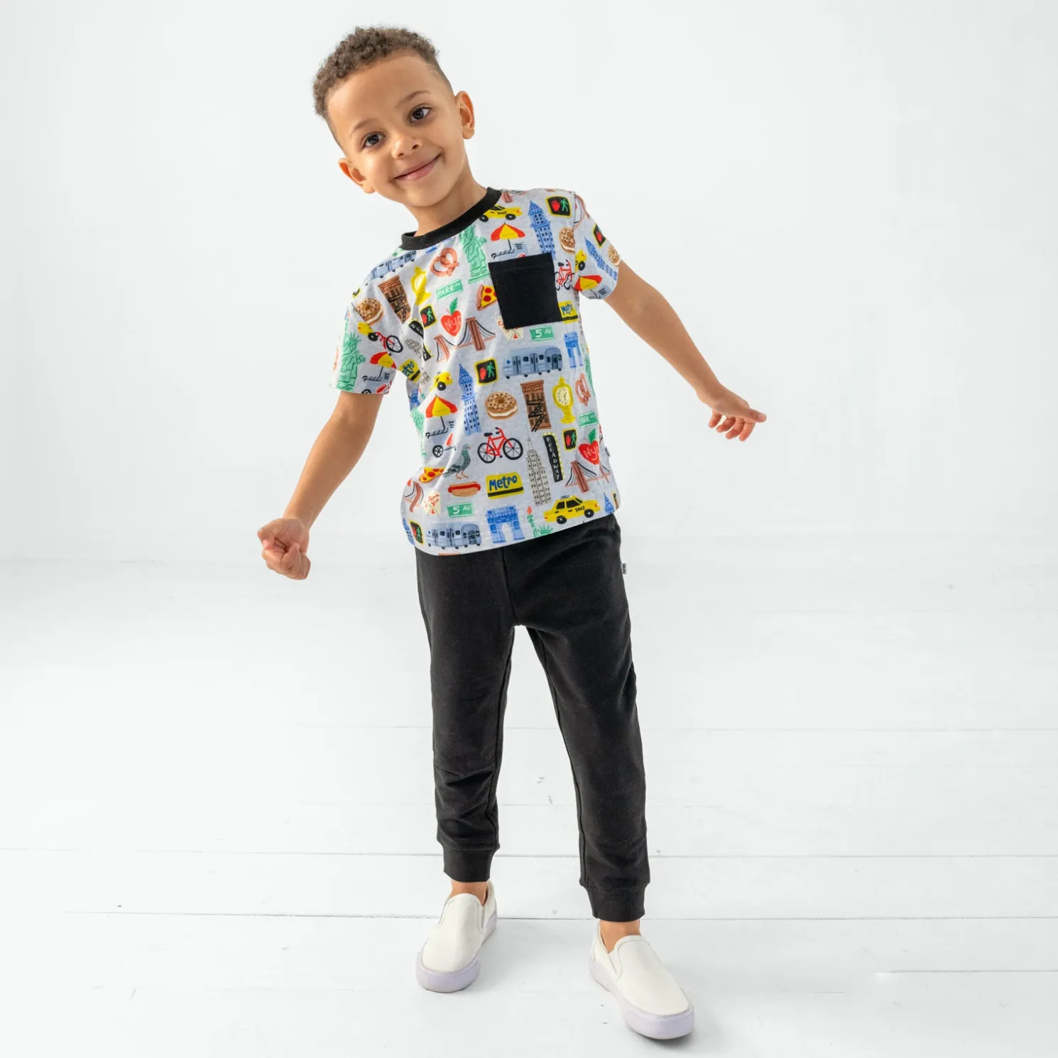 The Big Apple Relaxed Pocket Tee