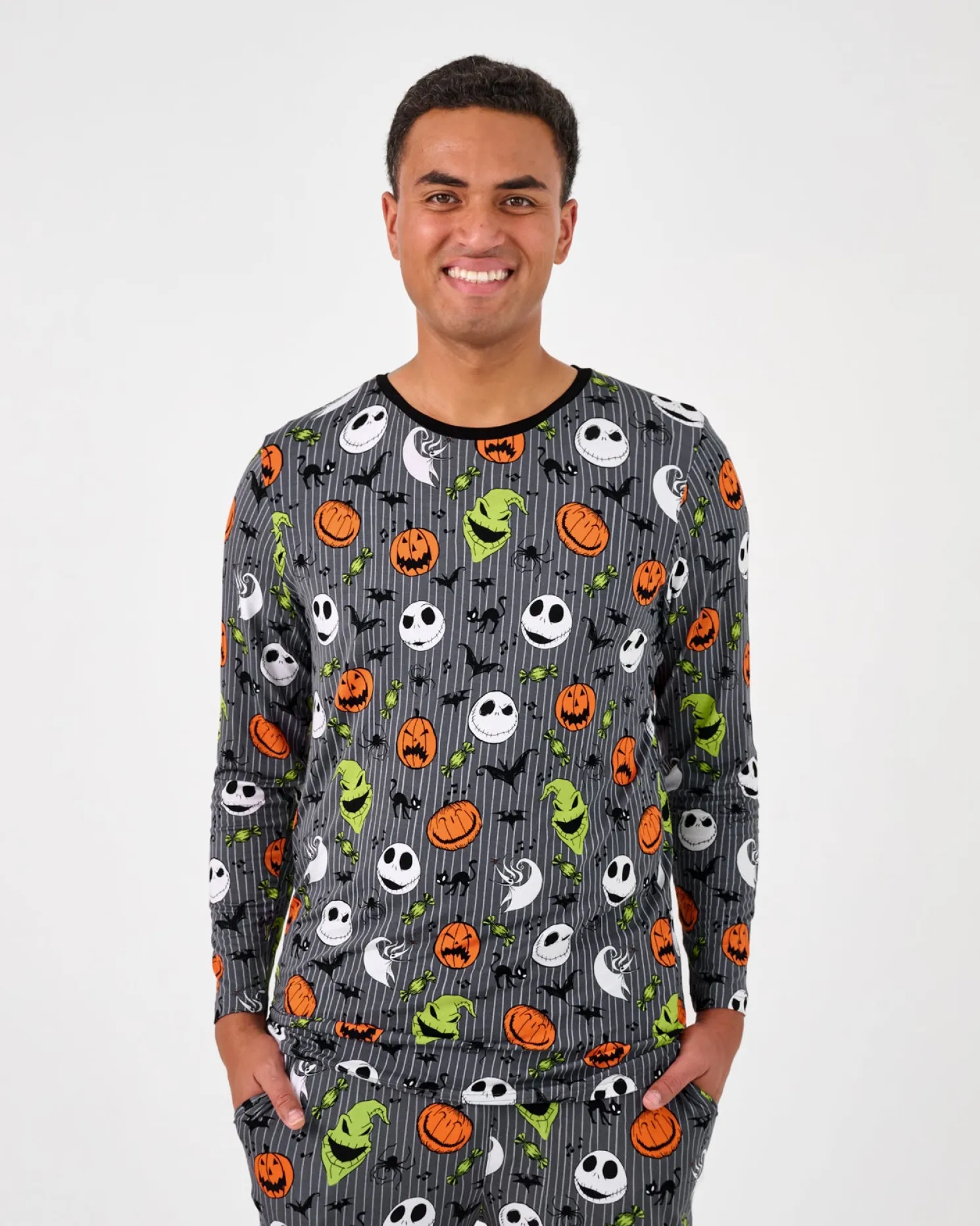 The Nightmare Before Christmas Men's Pajama Top