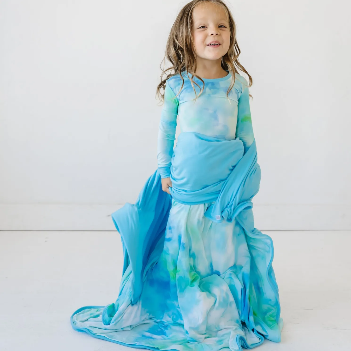 Tidepool Watercolor Large Cloud Blanket®