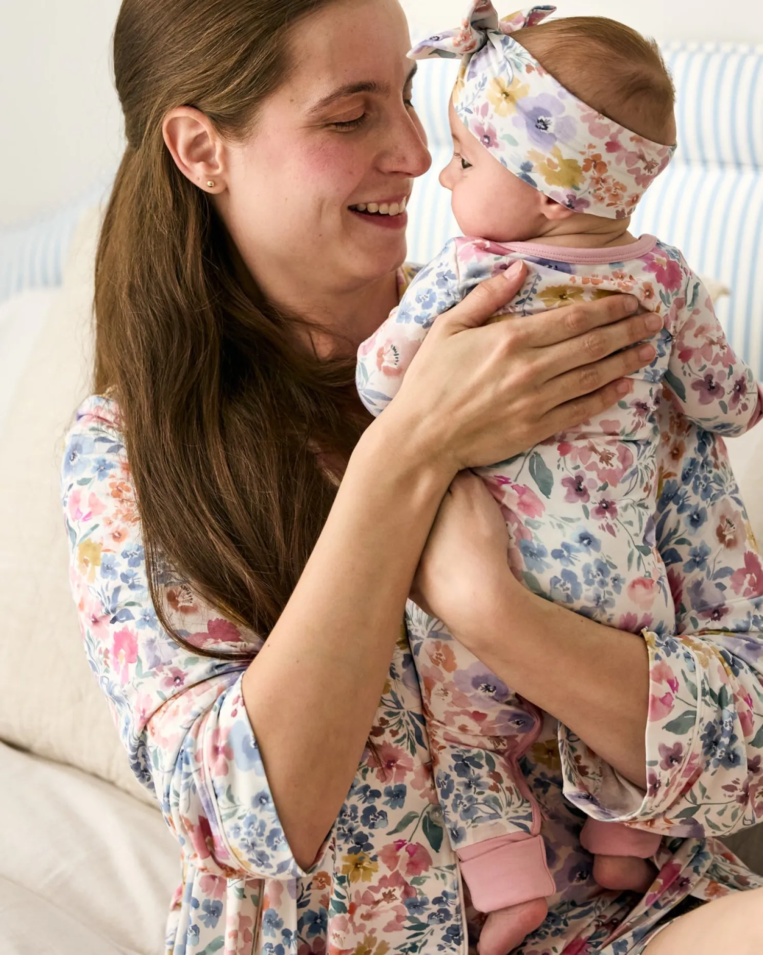 Tiny Blooms Women's Robe