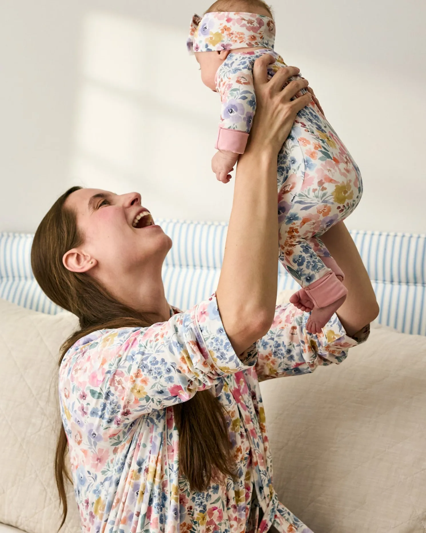 Tiny Blooms Women's Robe