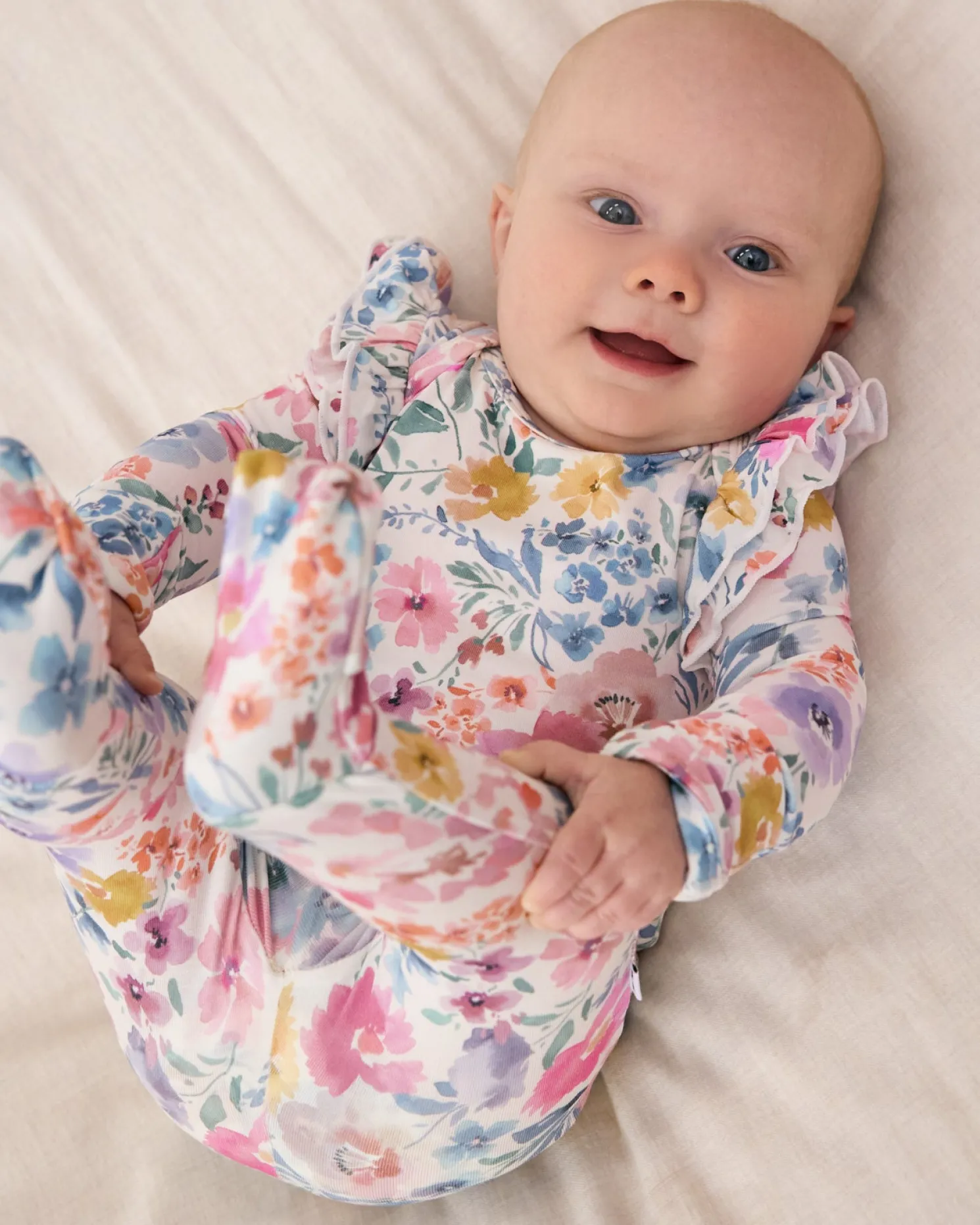 Tiny Blooms Flutter Bodysuit