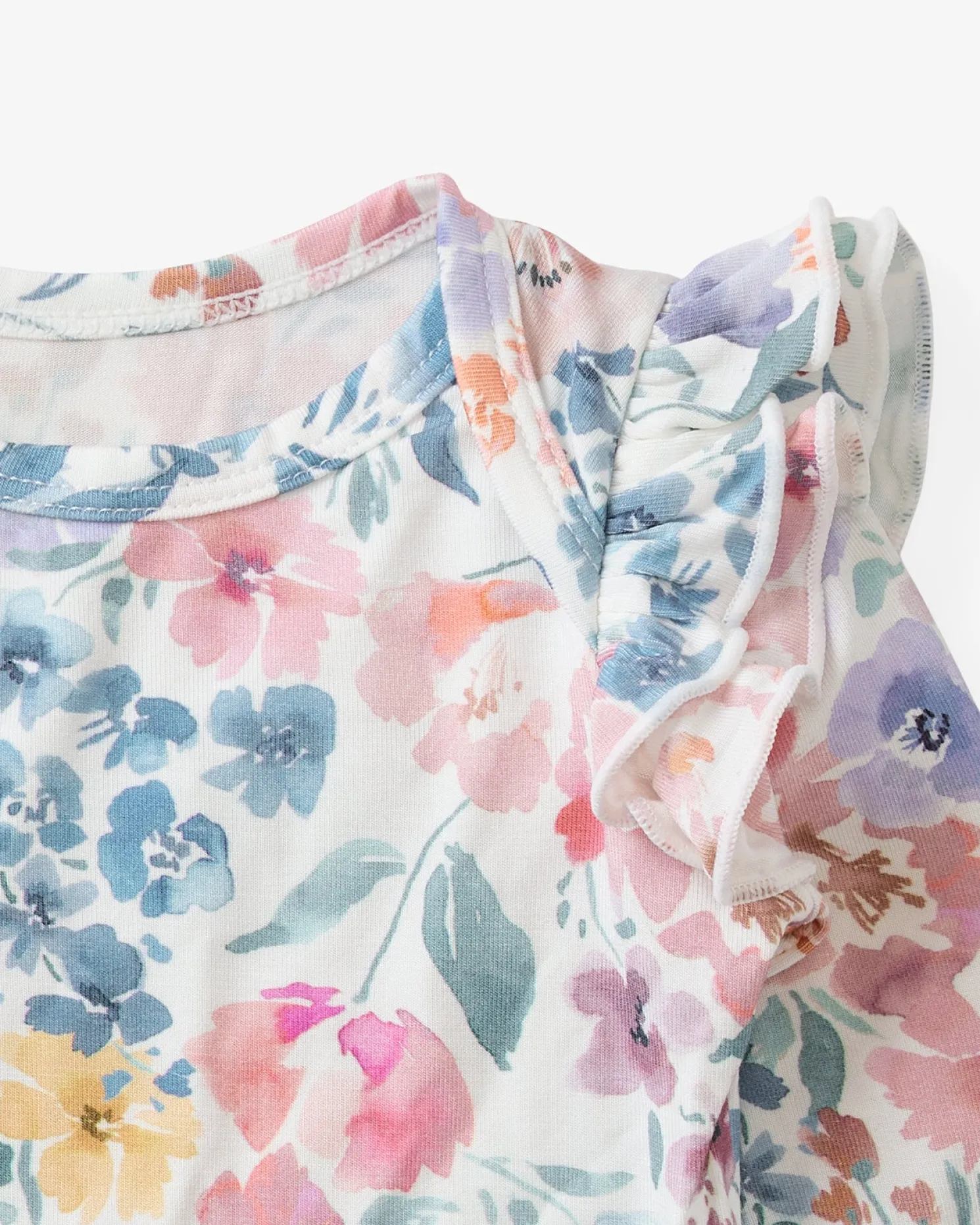 Tiny Blooms Flutter Bodysuit