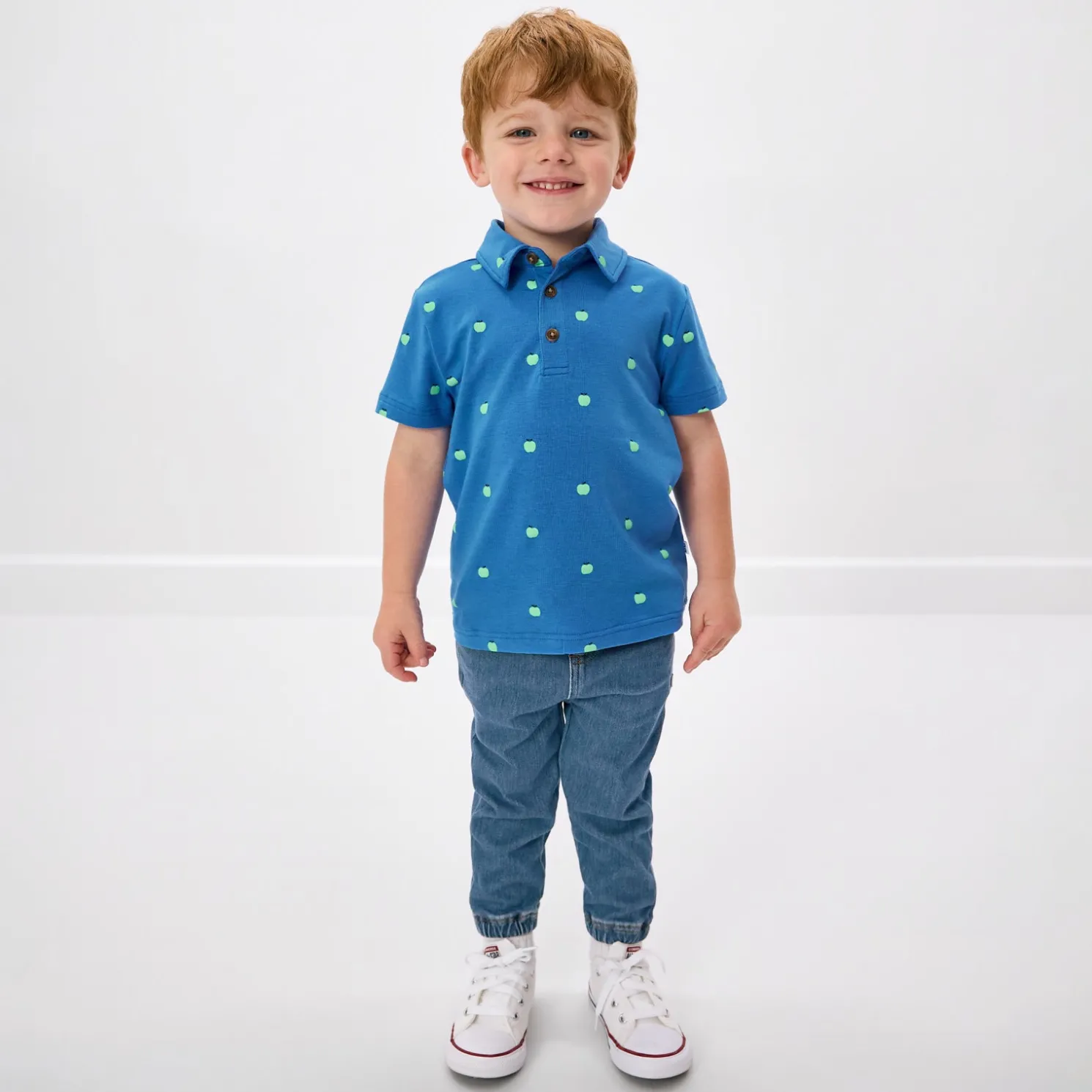 Tiny Orchard Polo Shirt