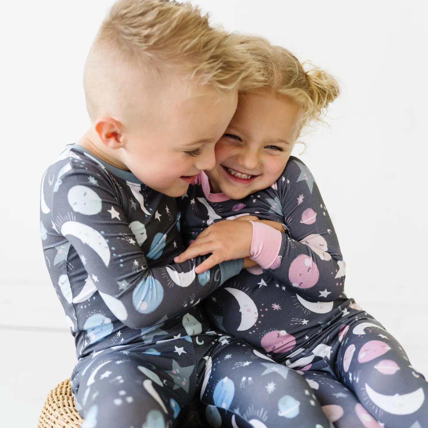 To the Moon & Back Two-Piece Pajama Set