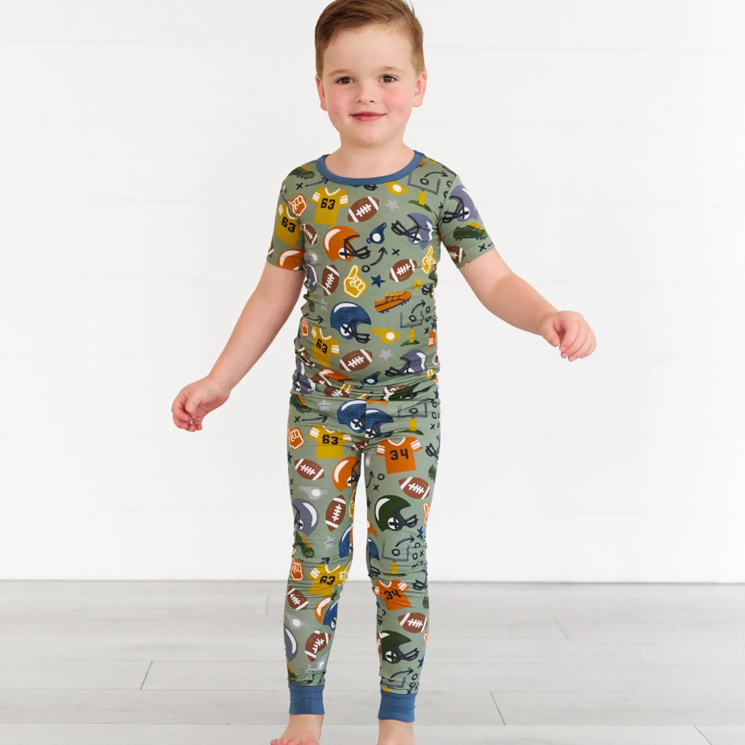 Touchdown Time Two-Piece Pajama Set