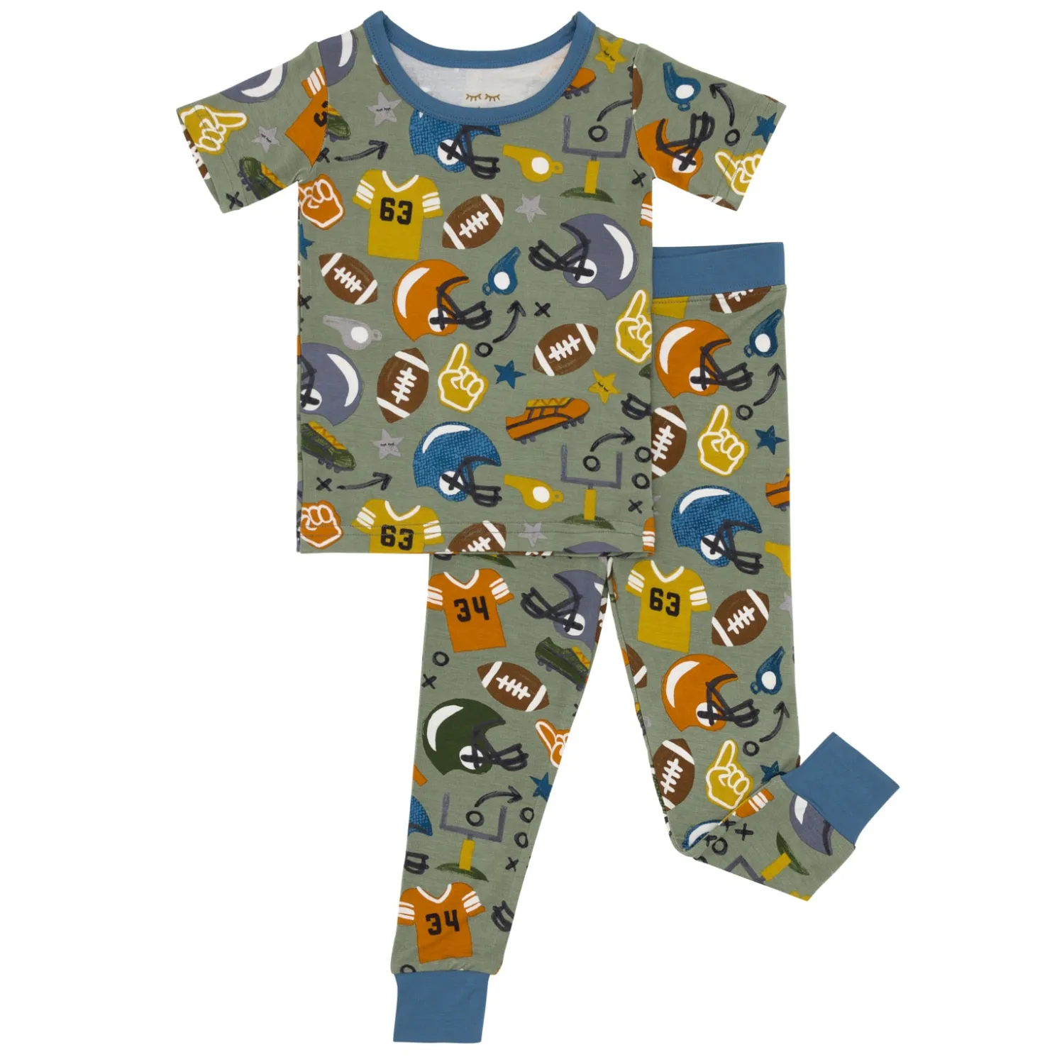 Touchdown Time Two-Piece Pajama Set