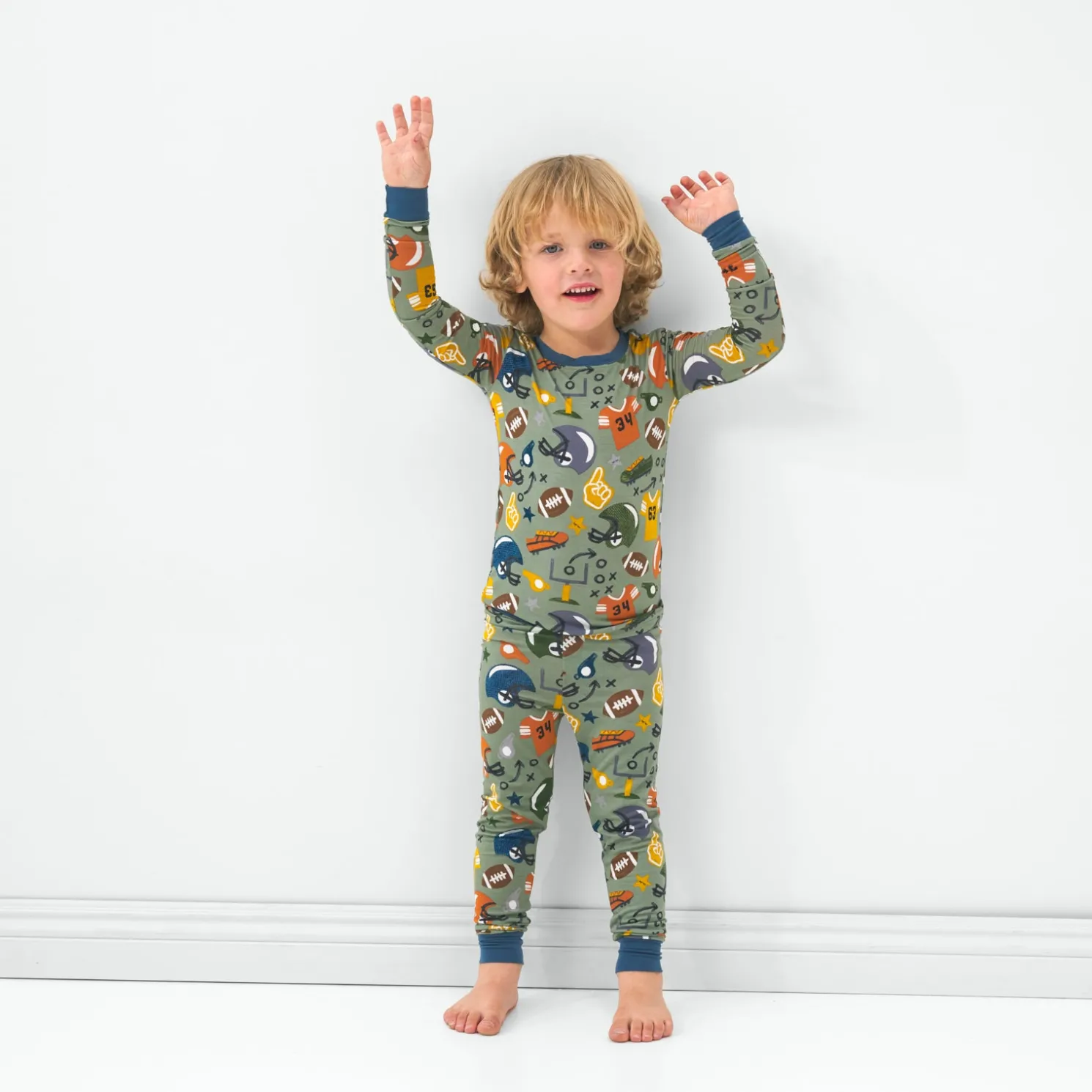 Touchdown Time Two-Piece Pajama Set