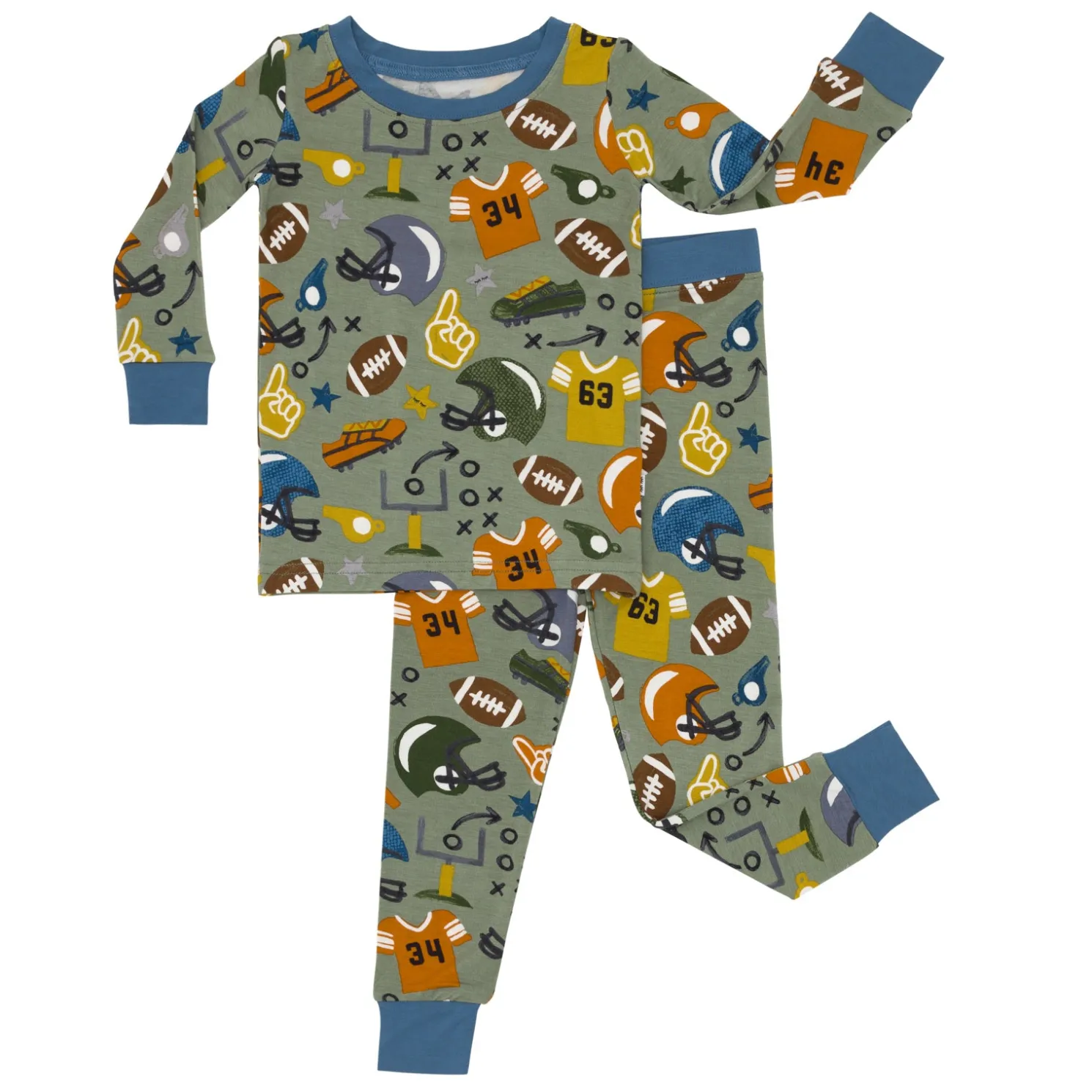 Touchdown Time Two-Piece Pajama Set