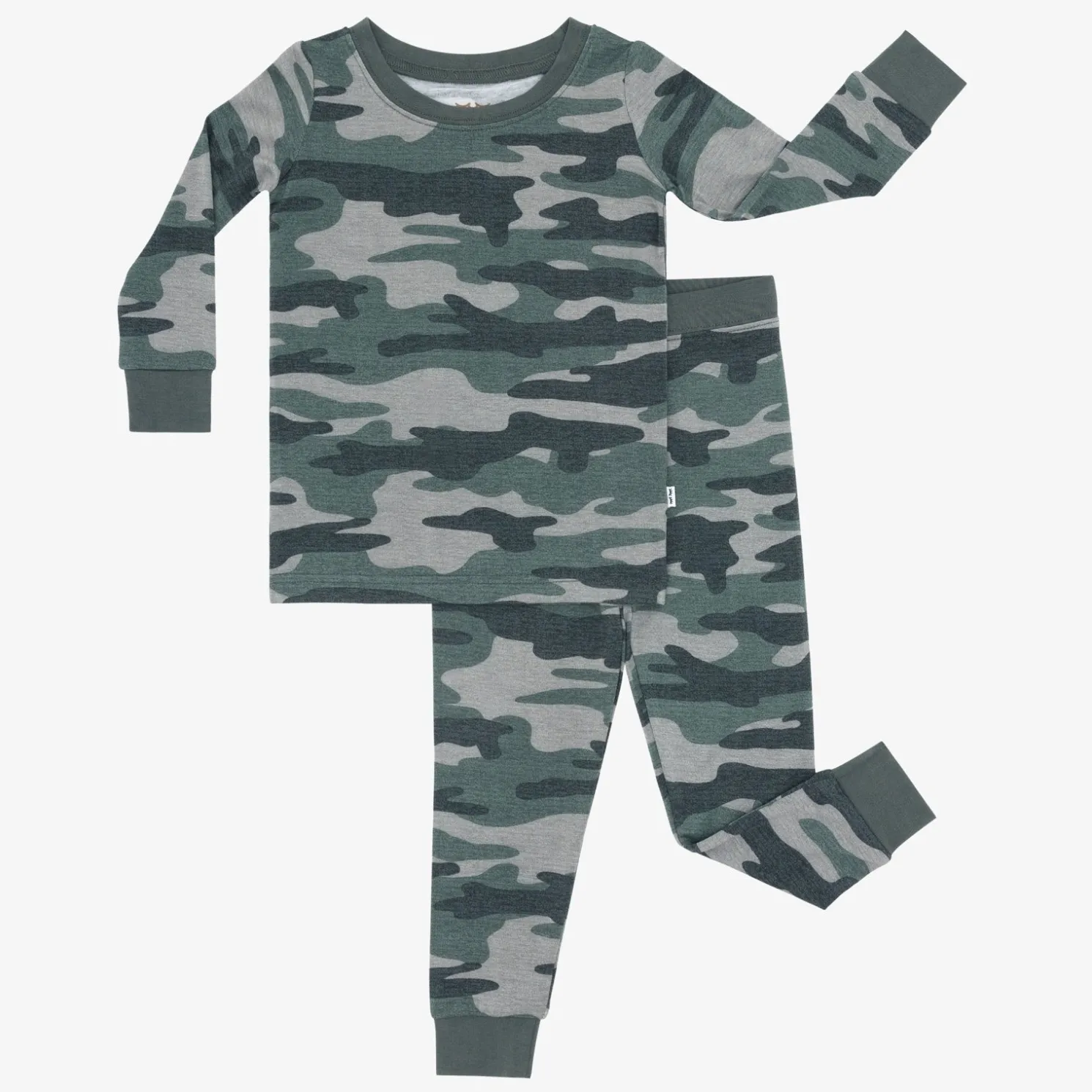 Vintage Camo Two-Piece Pajama Set