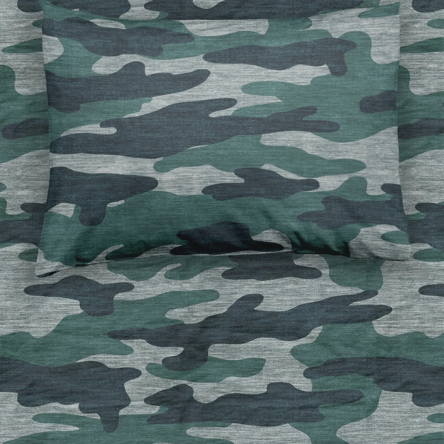 Vintage Camo Twin Sheet Set