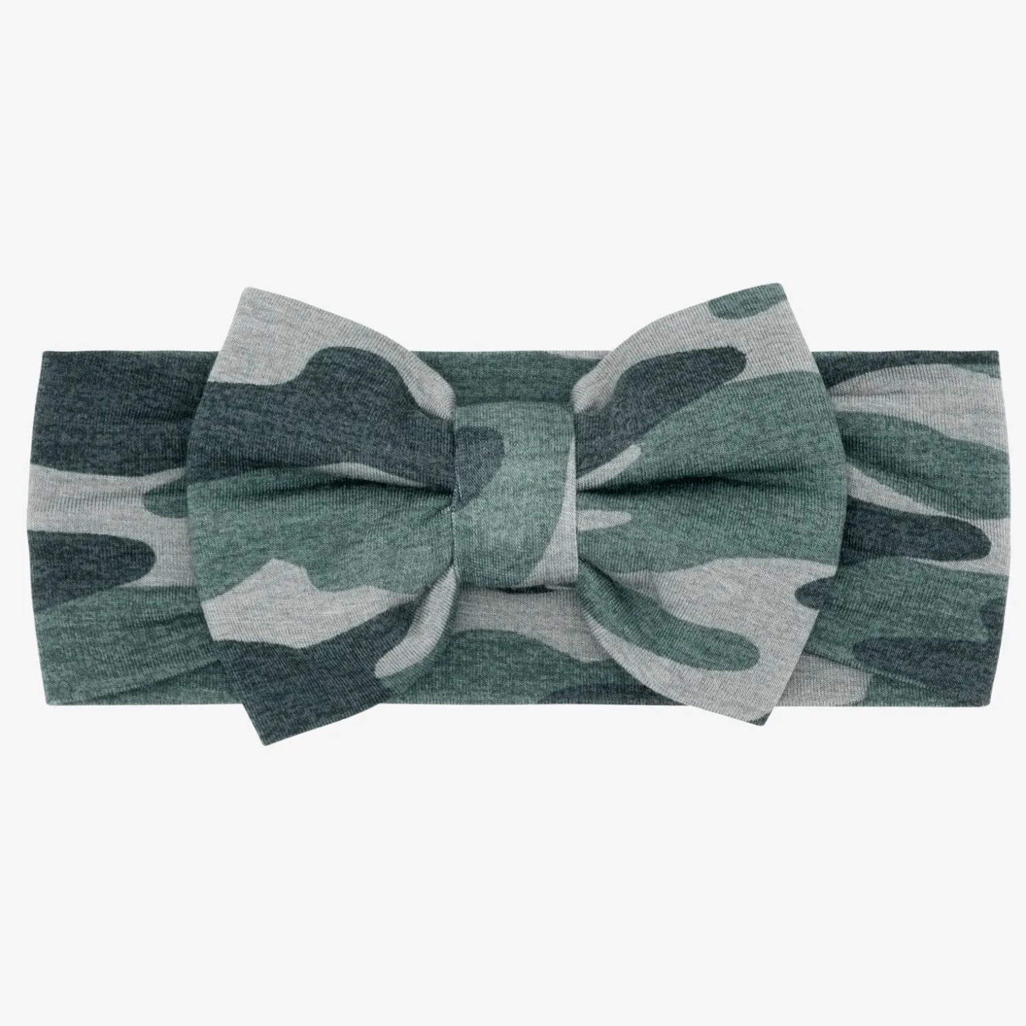 Vintage Camo Luxe Bow Headband