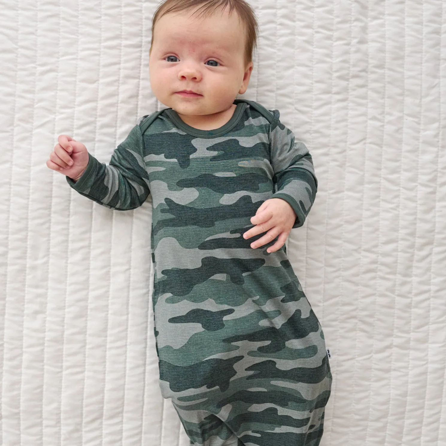 Vintage Camo Infant Gown