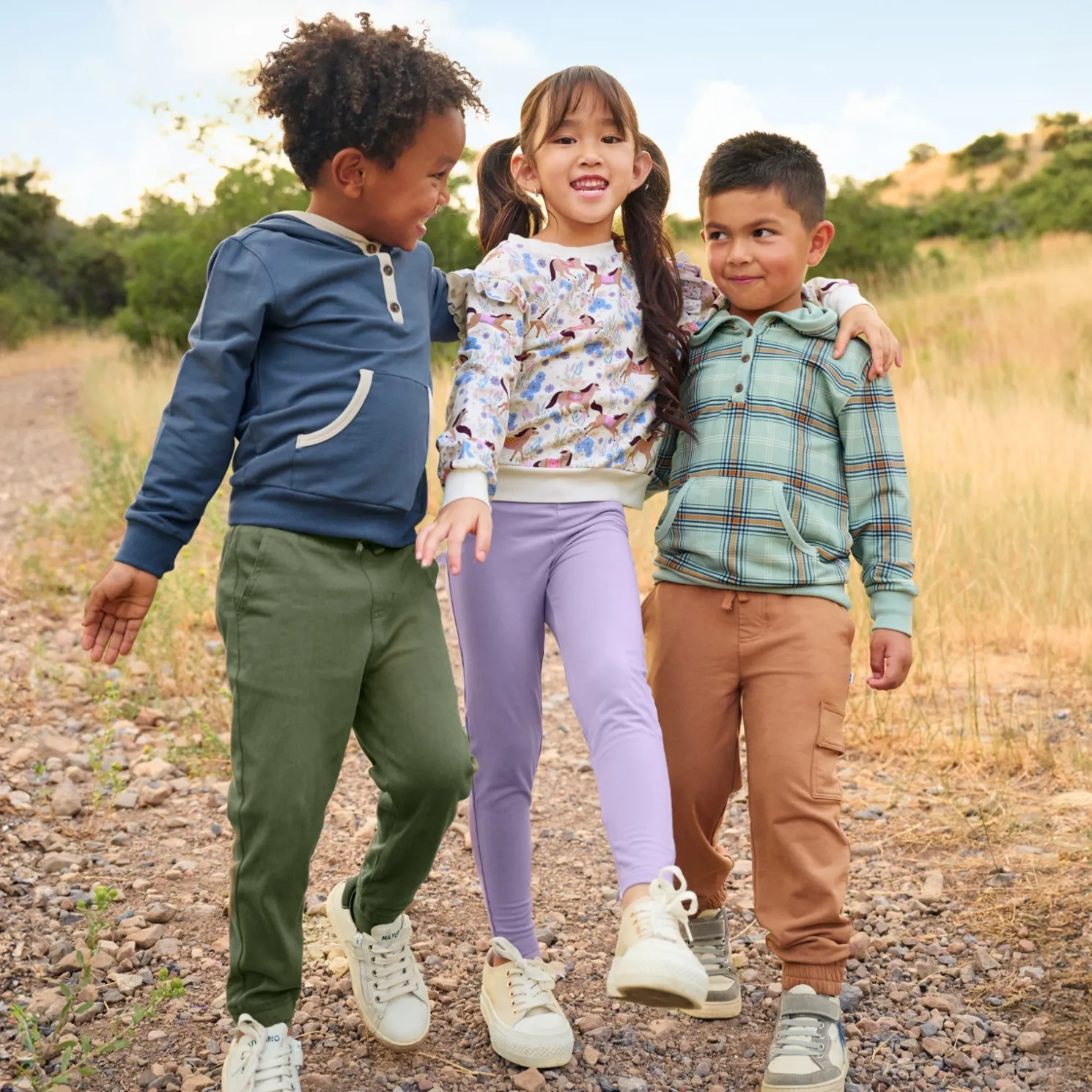 Vintage Navy Henley Hoodie