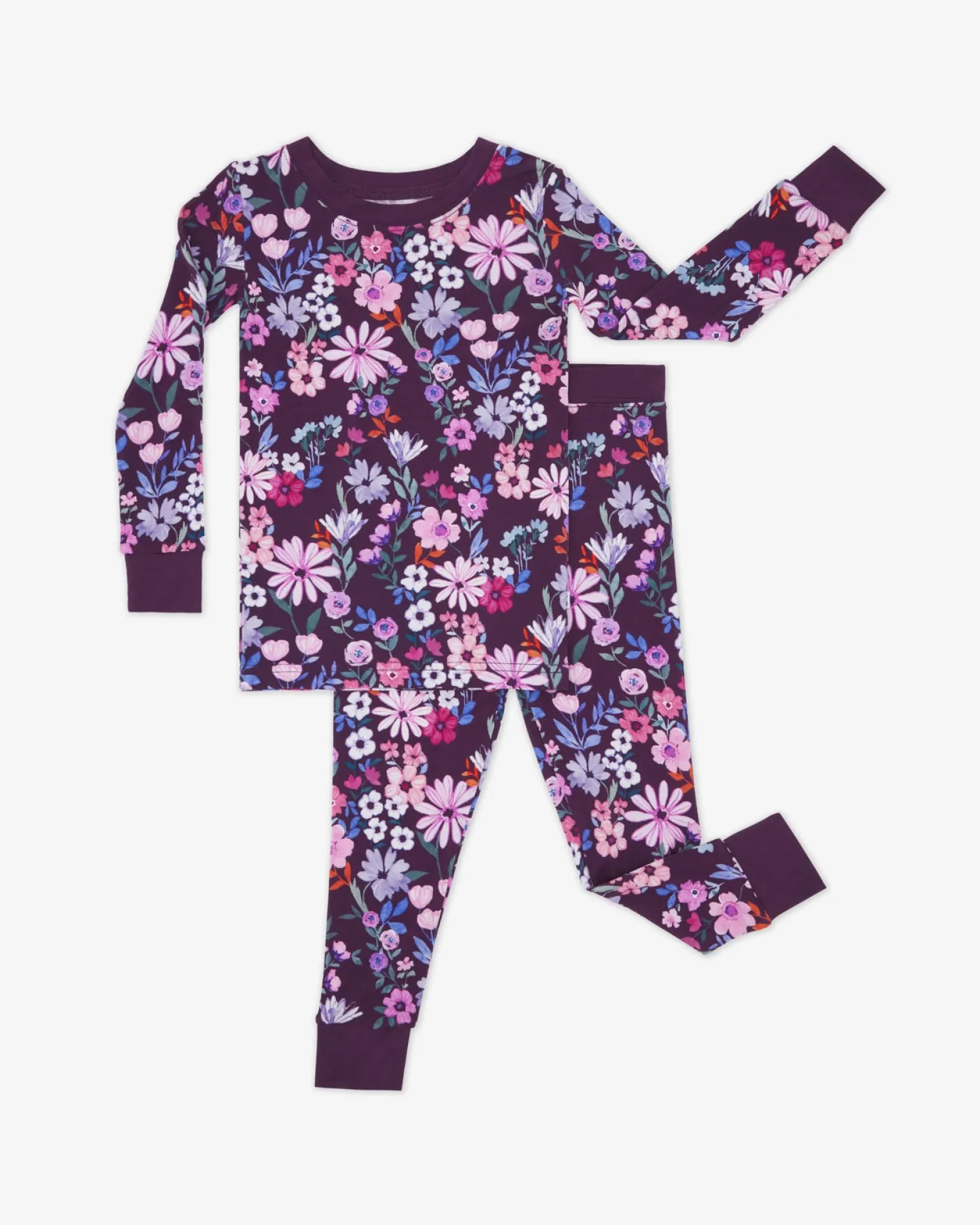 Violet Meadow Two-Piece Pajama Set