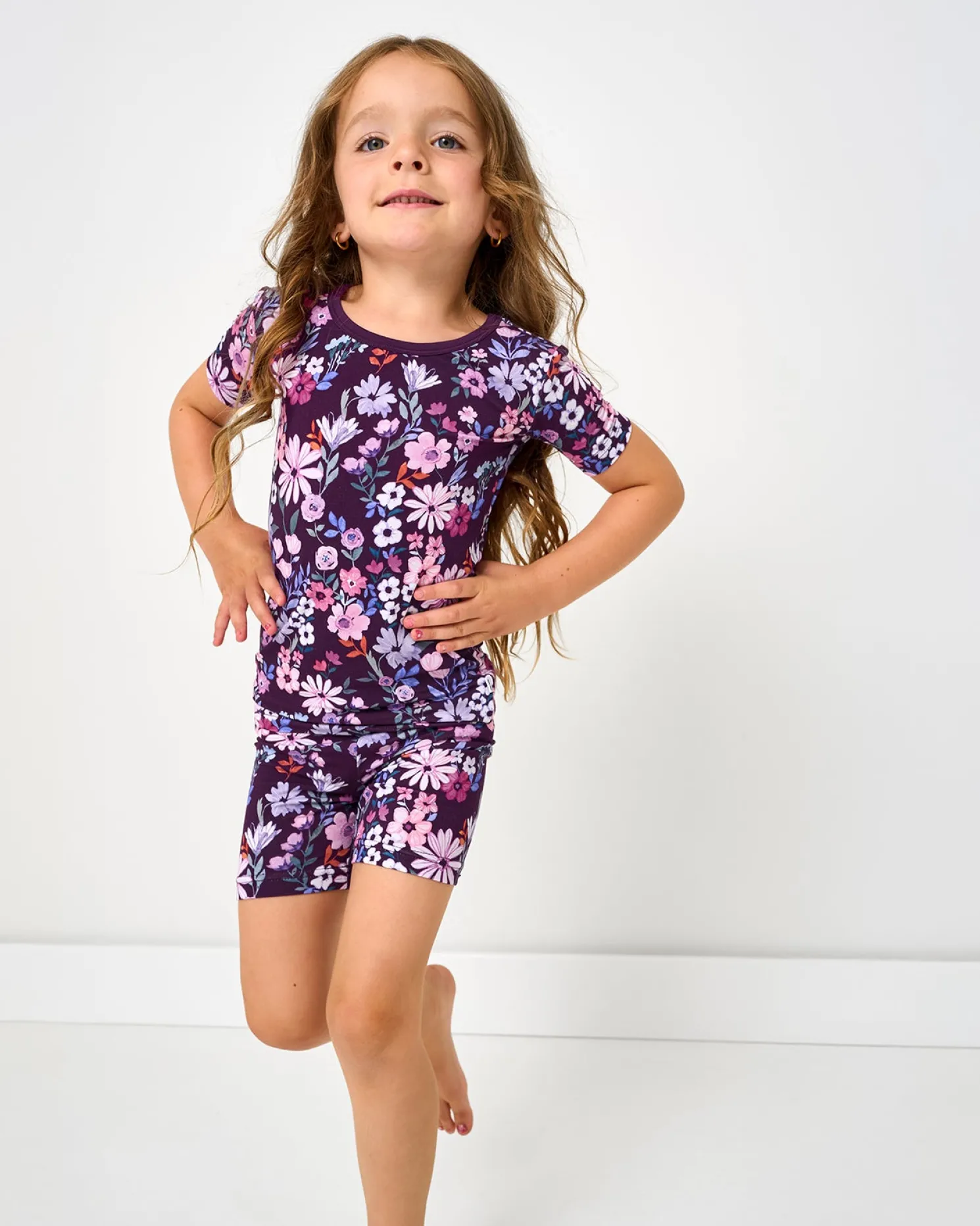 Violet Meadow Two-Piece Pajama Set