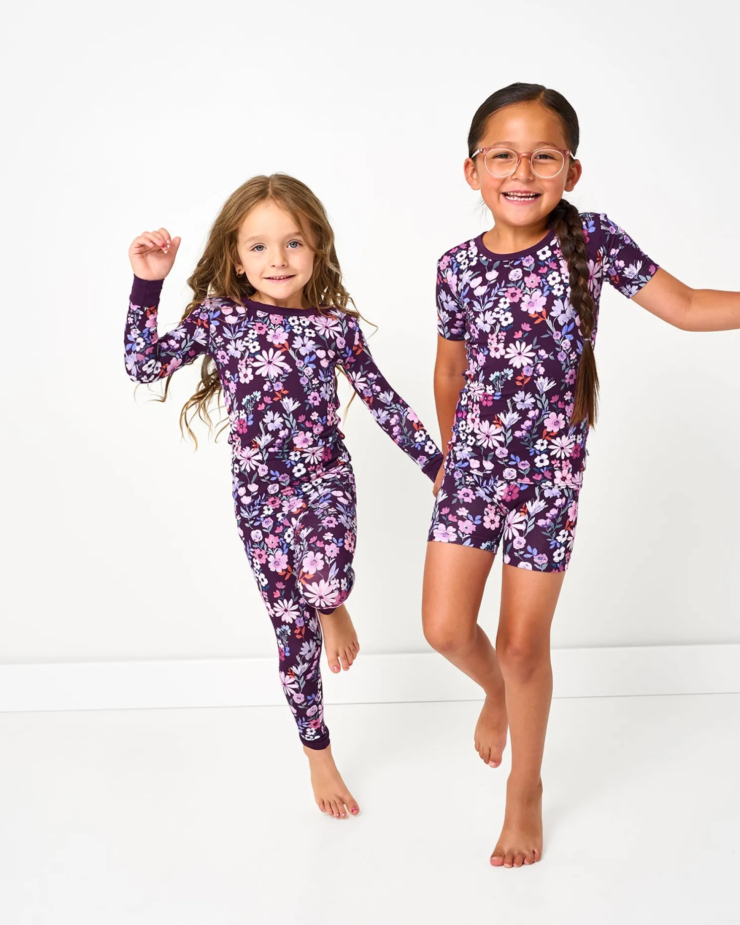 Violet Meadow Two-Piece Pajama Set