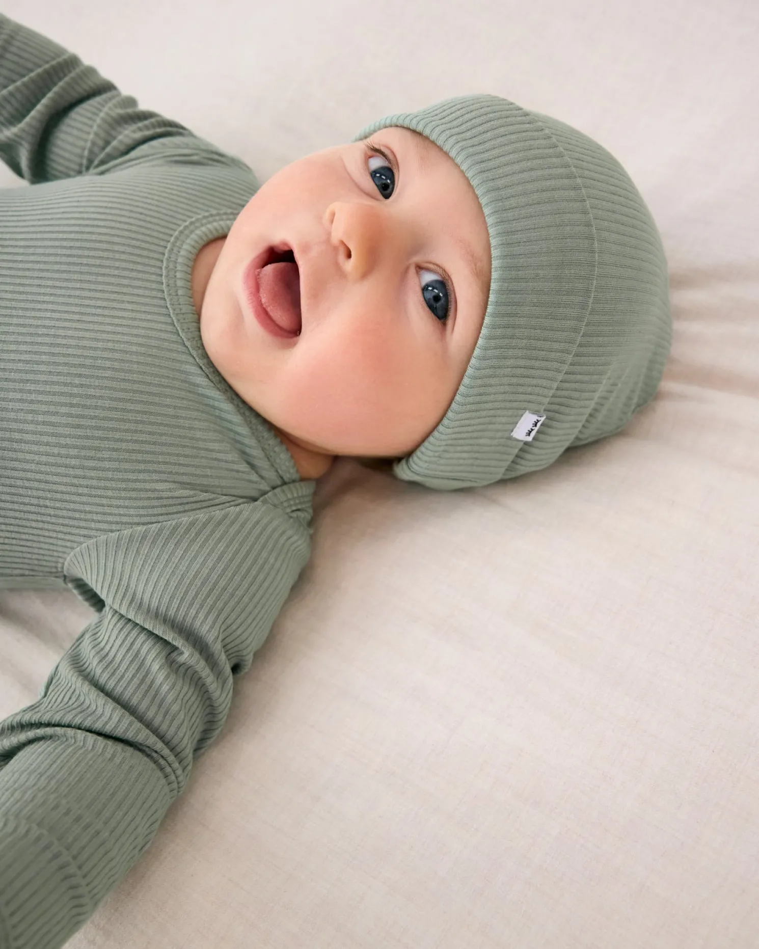 Willow Ribbed Infant Beanie